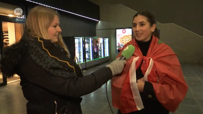 Dubbel feest voor Maysa: Marokko naar de kwartfinales én een tankkaart van 100 euro van Esso Bruno