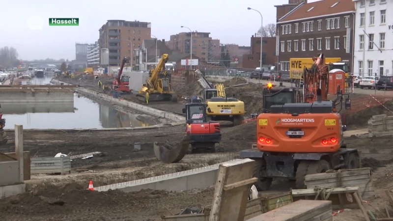 Kop kanaalkom krijgt havenuitstraling in Hasselt
