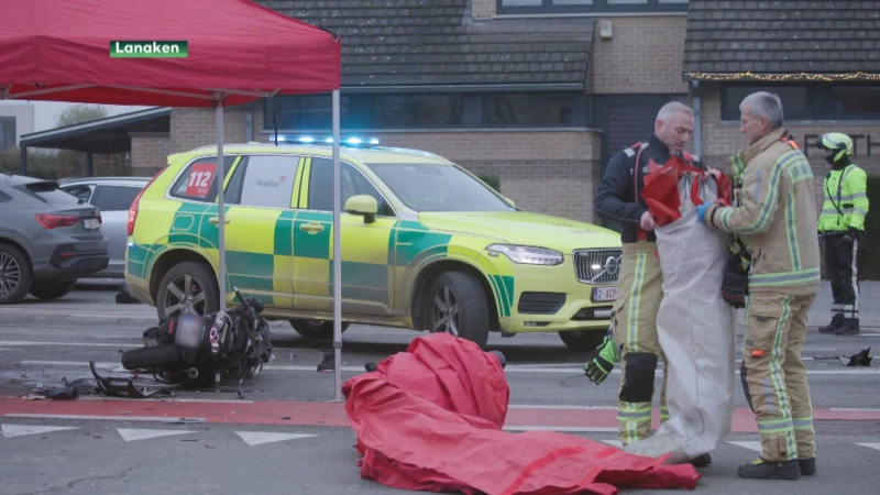 Motard zwaargewond na ongeval in Veldwezelt