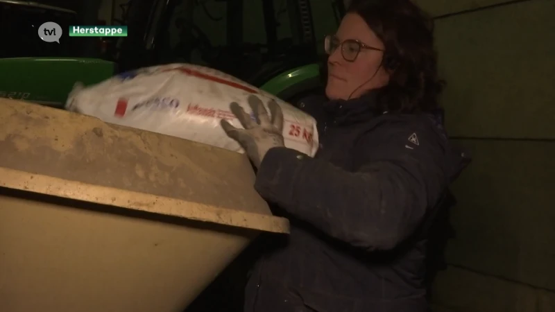 Burgemeester Herstappe strooit zelf de straten met keukenzout
