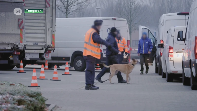 Grote controle bij koerierdiensten in Tongeren