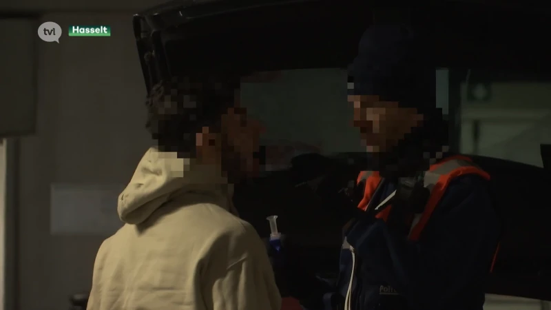 Grote ochtendlijke drugs- en alcoholcontrole in Hasselt