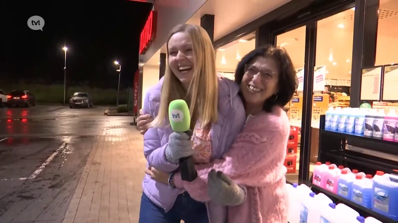 Tine maakte de voorbije maand heel wat mensen blij met een tankkaart van Esso Bruno