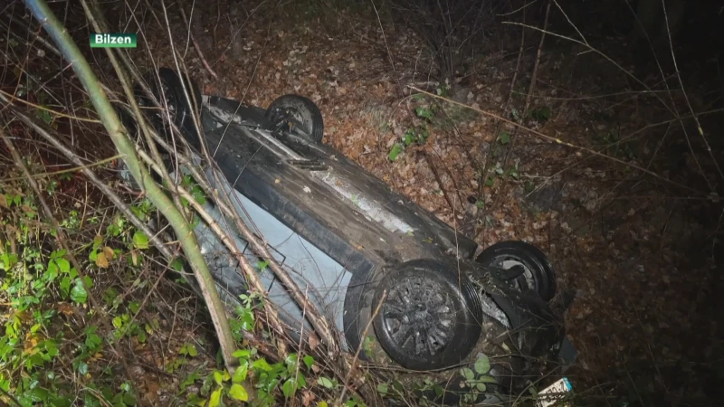 Spekgladde wegen leiden tot ongevallen in Limburg
