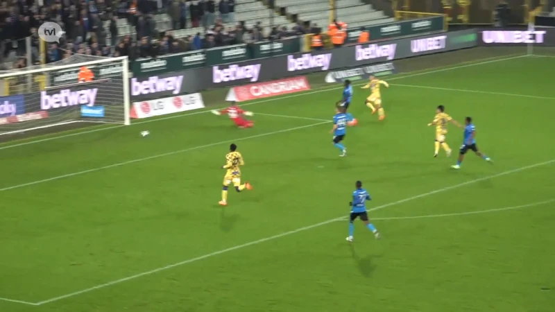 STVV knikkert Club Brugge uit de beker met 4-1 overwinning