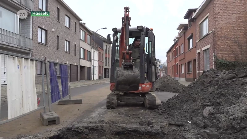 Willekensmolenstraat in Hasselt blijft gesloten na gas- en waterlek