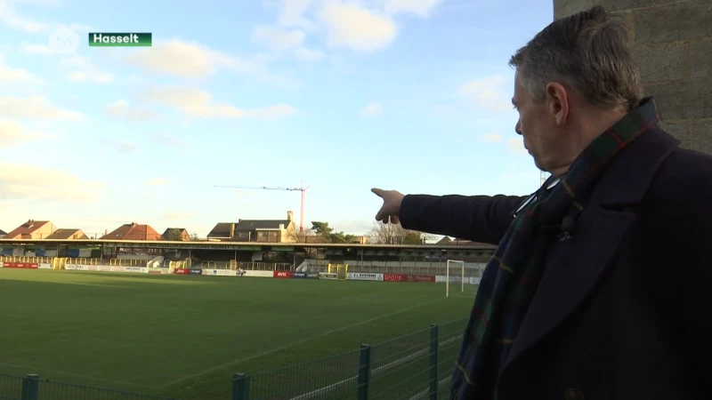 Sporting Hasselt vernieuwt tribune