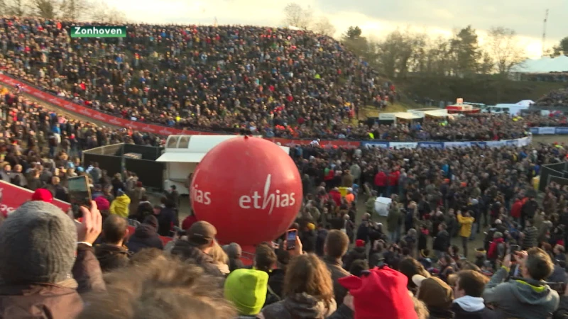 Wout Van Aert is nu ook de koning van de Kuil in Zonhoven