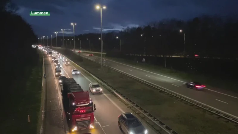 Ongeval aan Klaverblad zorgt voor veel file op E314 en E313