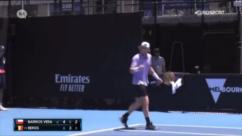 Peltenaar Zizou Bergs voor het eerst op hoofdtabel Australian Open