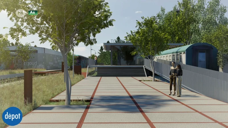 Over jaar ziet stationsomgeving As er zo uit
