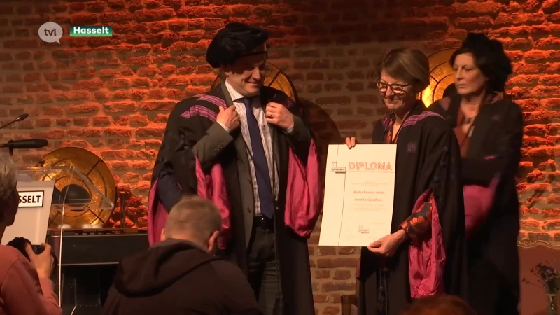 Anne Larigauderie eredoctor UHasselt na baanbrekend werk rond biodiversiteit en duurzame ontwikkeling