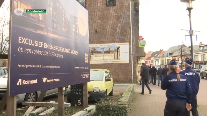 Herinrichting Zonhoven-centrum is van start gegaan