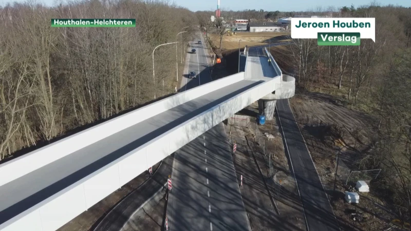 Nieuwe fietsbrug over Noord-Zuid in Helchteren troef voor toerisme én mobiliteit regio