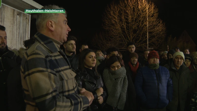 Winkelier die inbreker doodstak blijft aangehouden, honderdtal mensen houdt steunactie