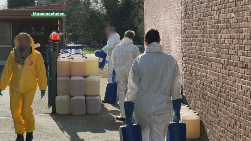 Drugslabo opgerold in Maasmechelen