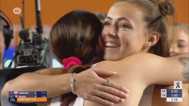 Rani Rosius vlot naar halve finale 60 meter op EK indoor