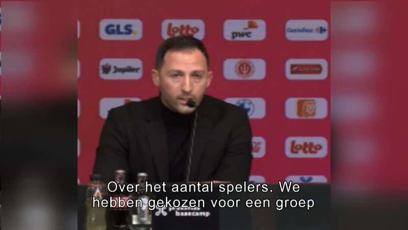 Tedesco maakt selectie Rode Duivels bekend