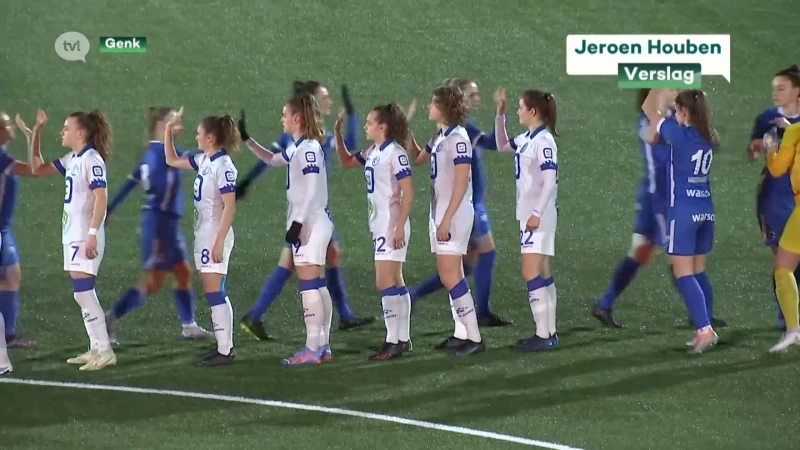 Ladies Genk scoren 9 op 9 in play-off 1