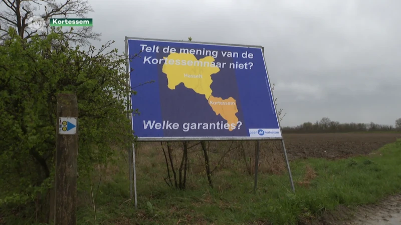 In Kortessem groeit verzet tegen fusie met Hasselt