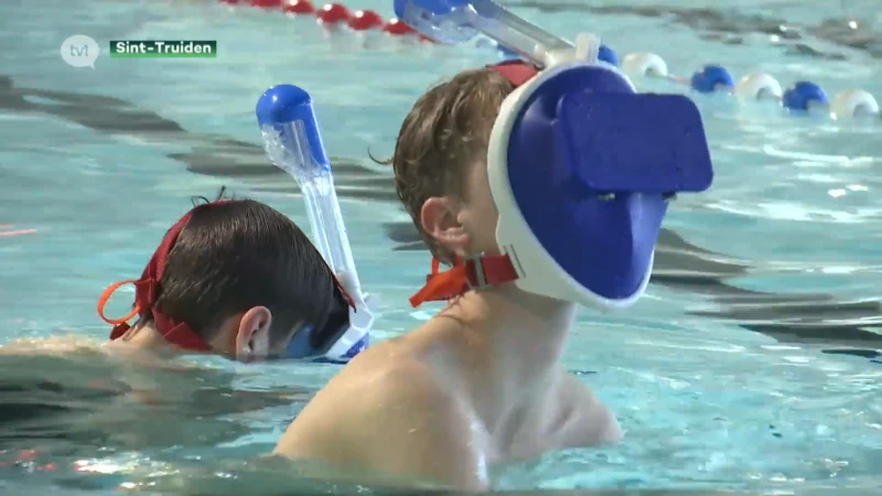 In zwembad Sint-Truiden kan je snorkelen in een virtuele wereld