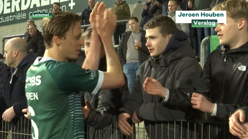 Lommel SK schenkt Glenn Neven een mooi cadeau tijdens jubileumwedstrijd