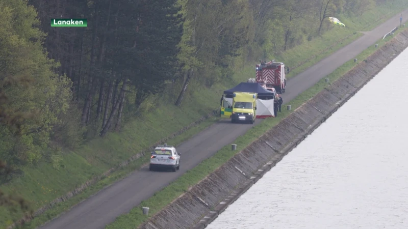 Man sterft na val in kanaal in Veldwezelt