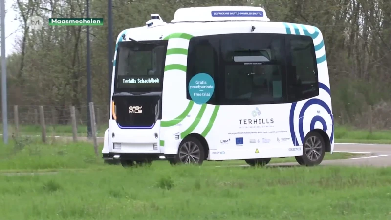 Zelfrijdende busjes aan Terhills rijden voortaan zonder steward