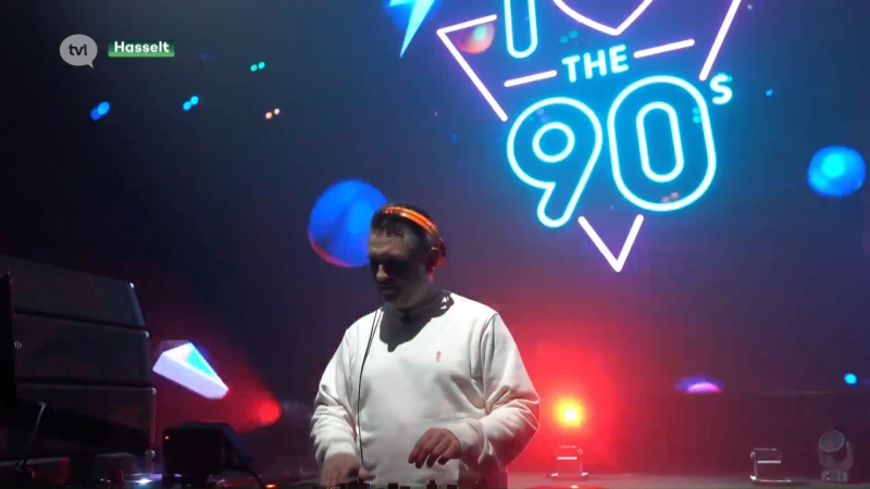 Nostalgie troef op I Love the 90's in Hasselt