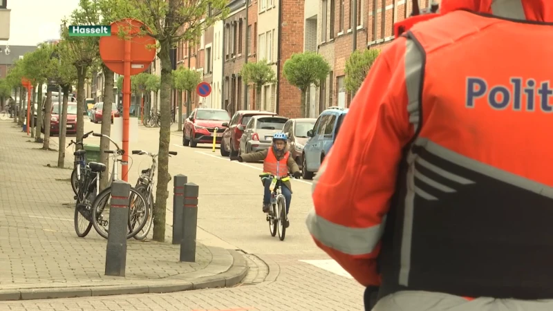 Meer dan 1000 kinderen leggen fietsexamen af in Hasselt