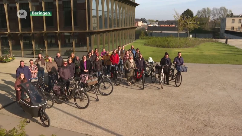 Beringen wil dat stadspersoneel met fiets komt werken