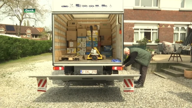 Nieuwe lading Limburgs medisch materiaal naar Oekraïens oorlogsgebied