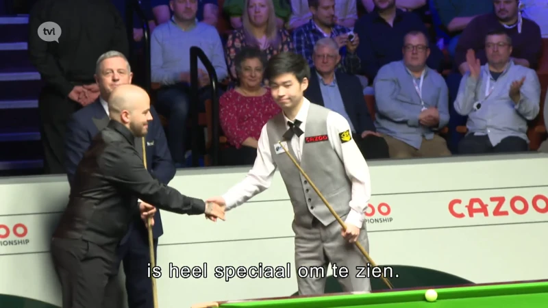 Luca Brecel speelt de finale van het wereldkampioenschap snooker na onwaarschijnlijke comeback