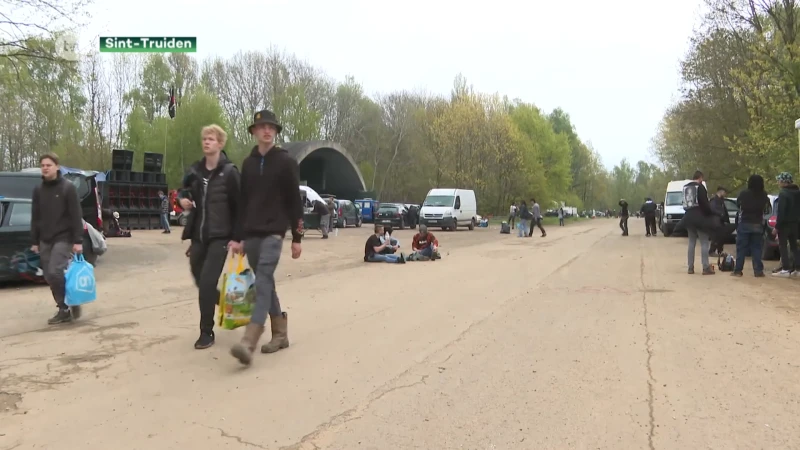 Er komt geen einde aan de illegale rave party in Sint-Truiden: feestgangers blijven toestromen