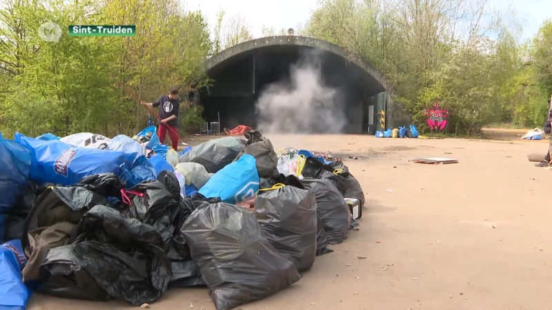 Illegaal drugsfeest in Brustem voorbij