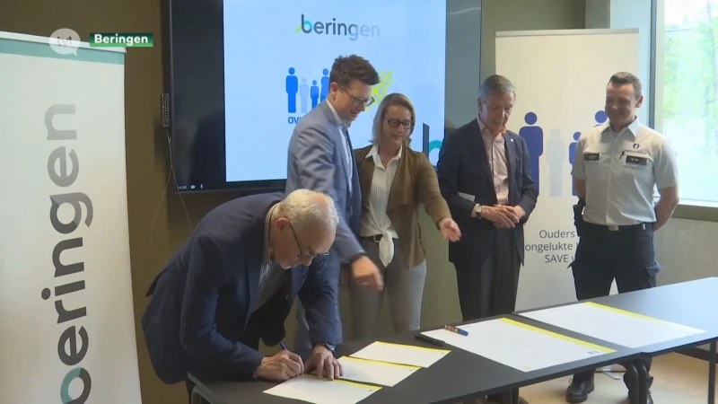 Beringen werkt samen met Ouders van Verongelukte Kinderen om de verkeersveiligheid te verbeteren