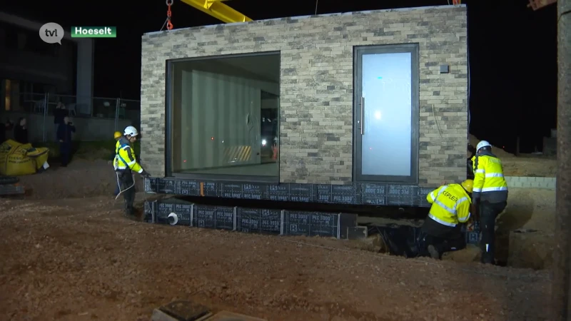 Huis gebouwd op een uur tijd in Hoeselt