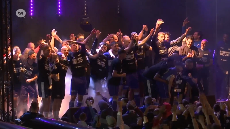 Lange feestnacht in Maasmechelen bij titelviering Patro Eisden