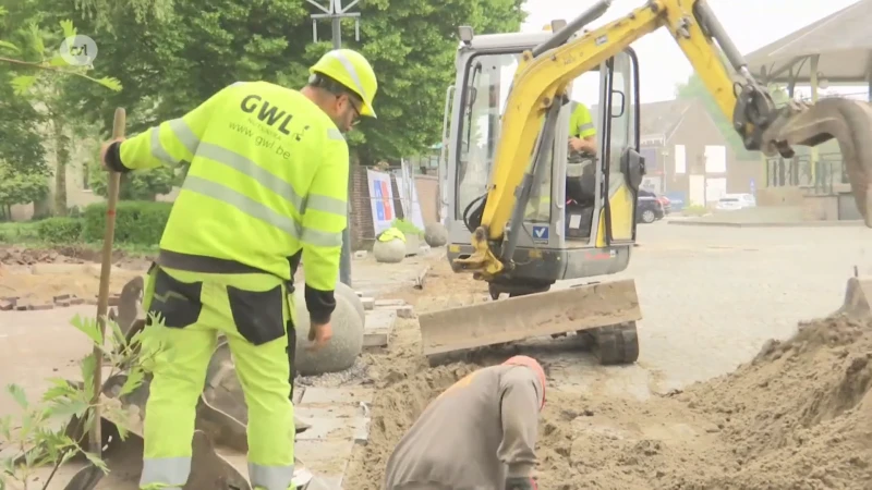 Start vergroeningswerken in centrum van Zonhoven