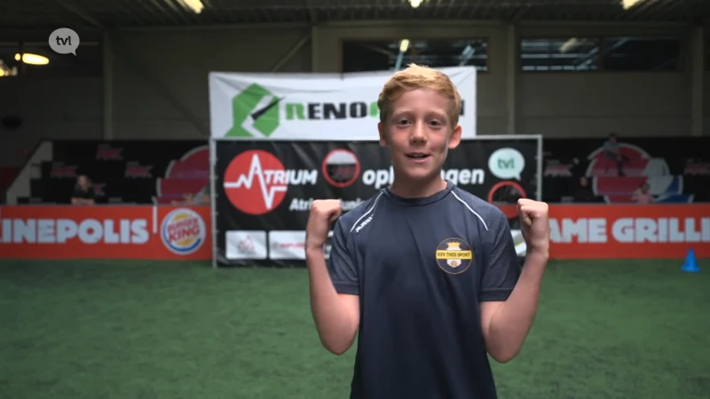 Dribbelkoning Junior: Mauro Smeyers (Thes Sport)