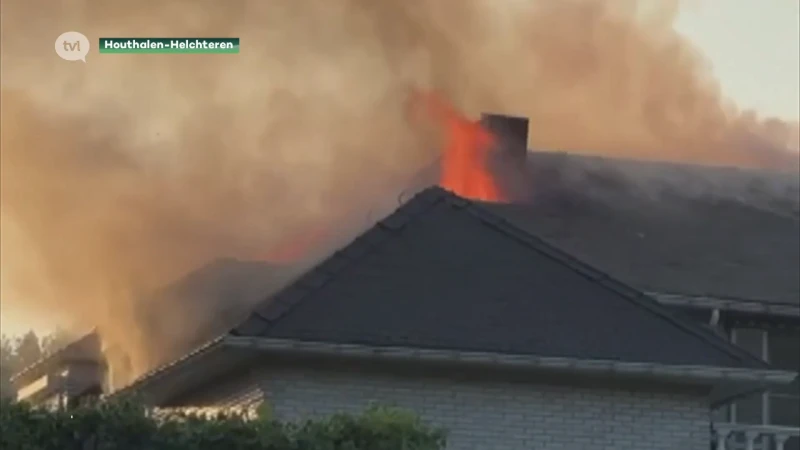 Villa in Meulenberg onbewoonbaar na hevige brand