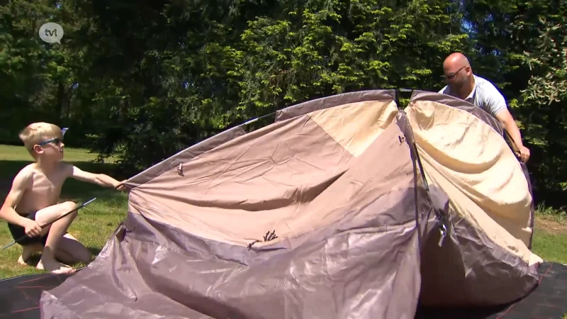 Limburgse campings zitten vol in Pinksterweekend