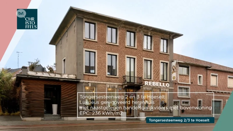 Winkel Hoeselt en Woning Lanaken te koop bij Christoffels