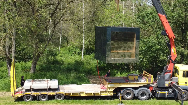 Kunstwerk fleurt Hasselts natuurgebied op
