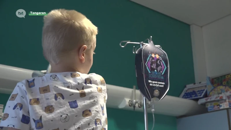 Kleurrijke baxterhoezen fleuren kinderafdeling Vesalius ziekenhuis Tongeren op