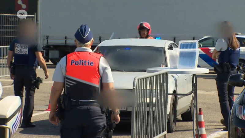 Ruim 1 op 10 personen betrapt op drugs bij controleactie in Voeren