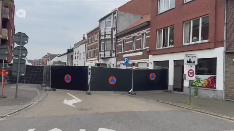 Reconstructie moord in centrum Beringen