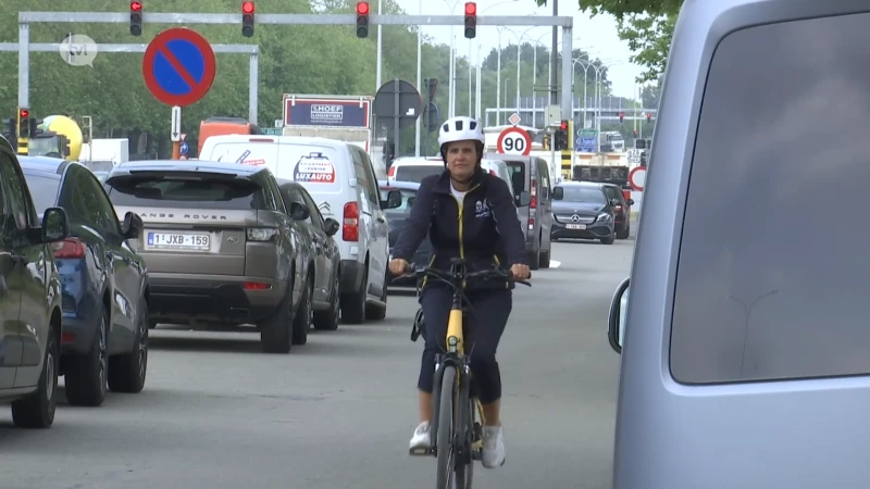 Wit-Gele Kruis Hasselt zet verpleegkundigen op de fiets om patiënten vlotter te kunnen verzorgen in binnenstad