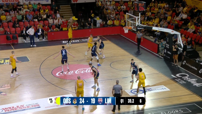 Moegestreden Limburg United uitgeschakeld door Oostende in BNXT League