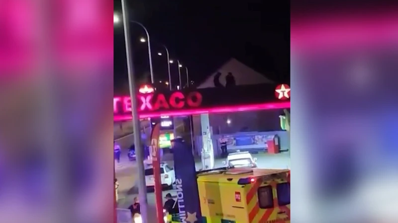 Politie arresteert inbrekers die vluchten op dak van tankstation in Maasmechelen